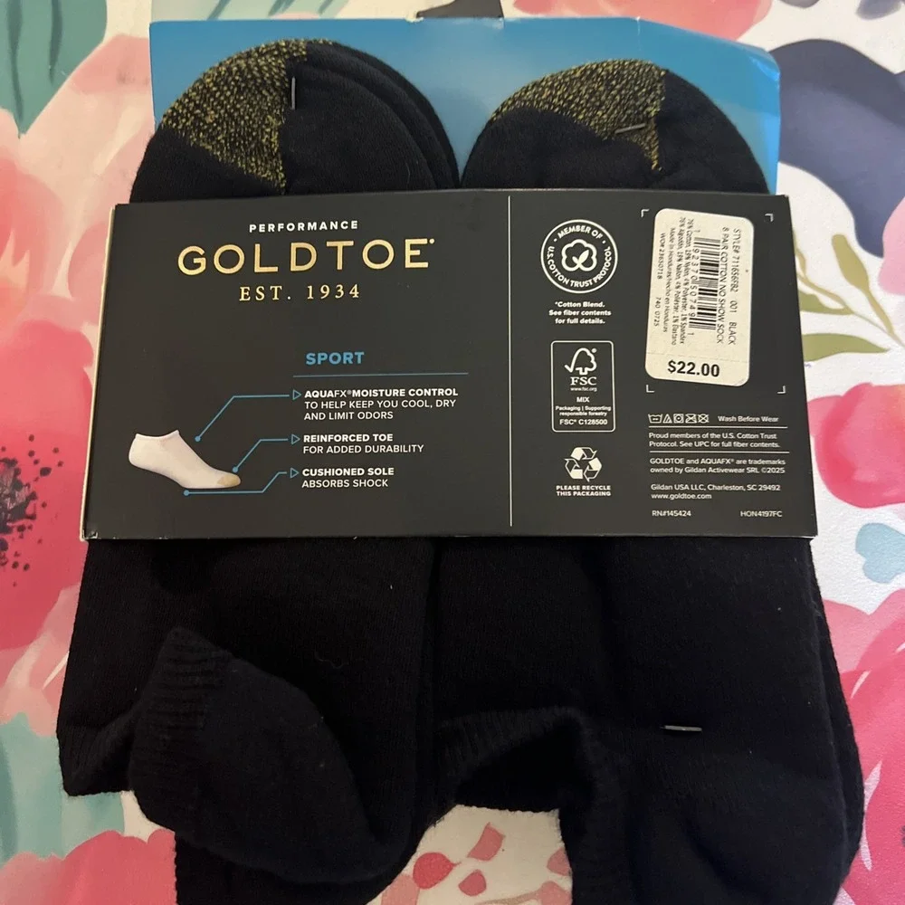 gold toe mens socks No Show